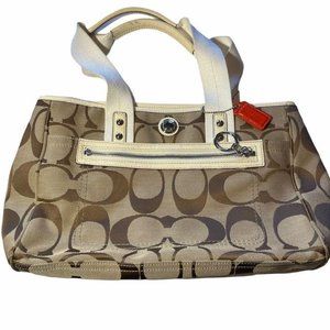 Coach Signature Monogram Bag